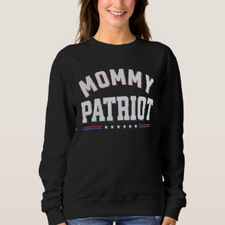 Sudadera Mommy Patrtiot  Matching 4th Of July For Mom