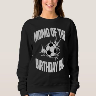 Sudadera Momo Del Equipo De Fútbol De Birthday Fiesta Gr
