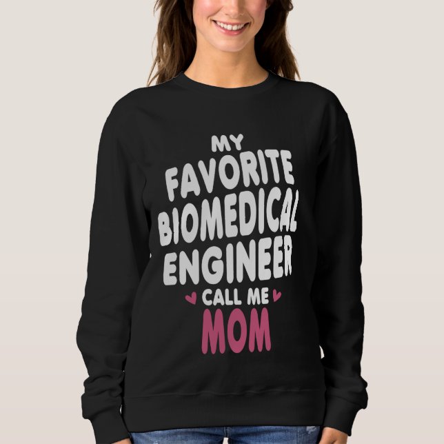 Sudadera Mon de Ingeniero Biomédico (Anverso)