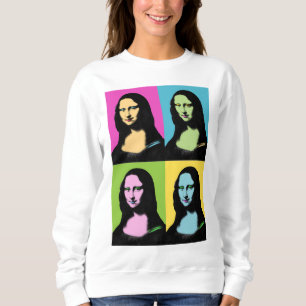 Sudadera Mona Lisa - Estilo de arte pop