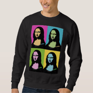 Sudadera Mona Lisa - Estilo de arte pop