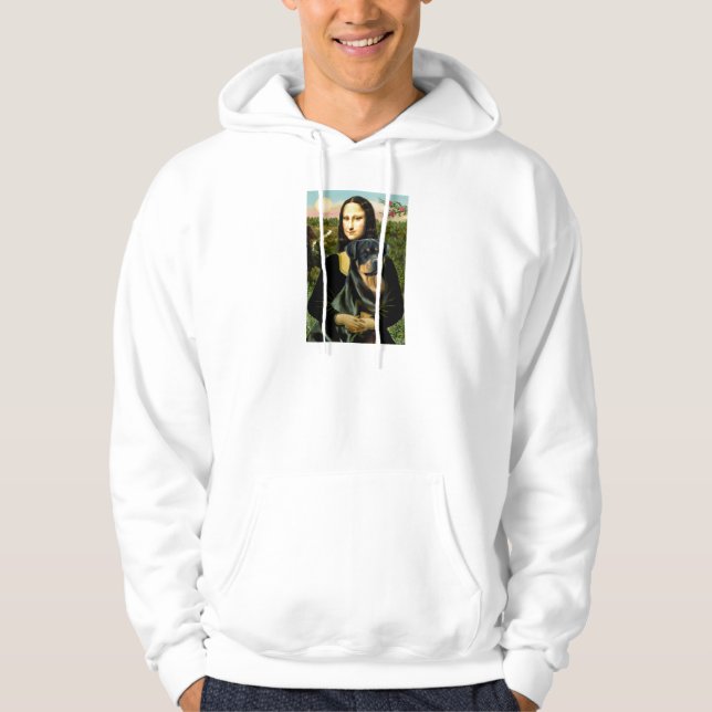 Sudadera Mona Lisa - Rottweiler (#3) (Anverso)