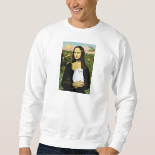 Sudadera MonaLisa - Gatito persa blanco #49