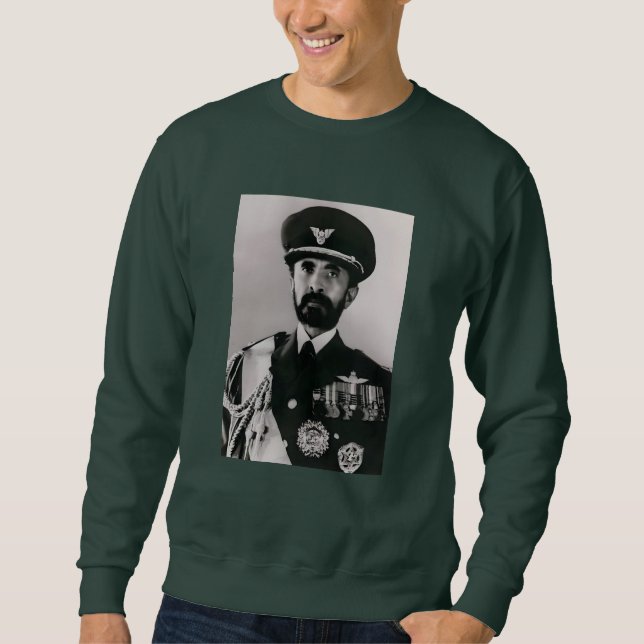 Sudadera Mondongo de Judá Selassie Rasta León Raíces (Anverso)