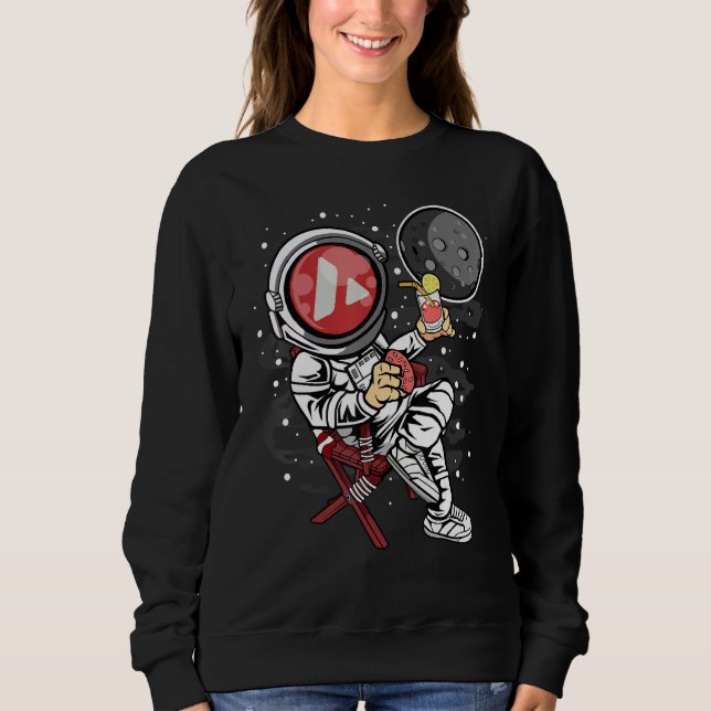 Sudadera Moneda De Astronauta Avalanche Avax A La Mo (Anverso)