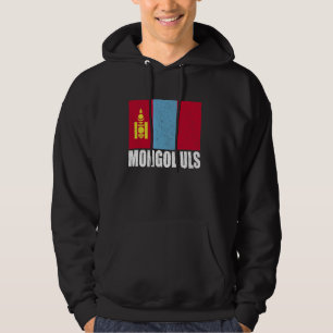 Sudadera Mongol Uls Flag Grunge Vintage Souvenir Mongolia