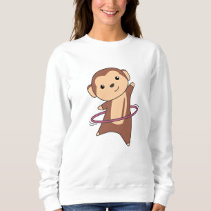 Sudadera Monkey Hullern Funny Dancing Sport Huller Neutrale
