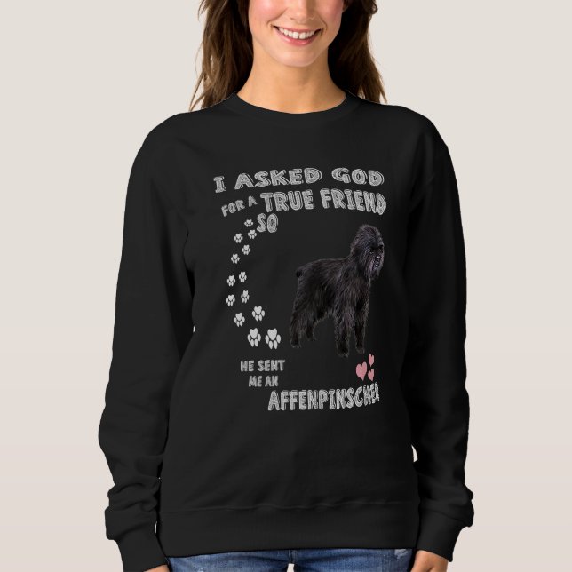 Sudadera Monkey Terrier Dog Cita A Mamá Papá Disfrazarse Co (Anverso)