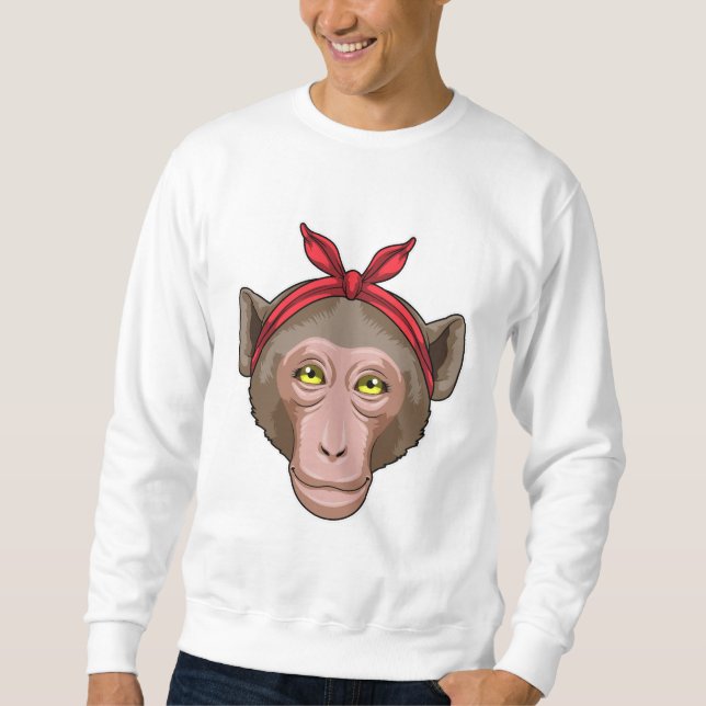 Sudadera Monkey with Bandana (Anverso)