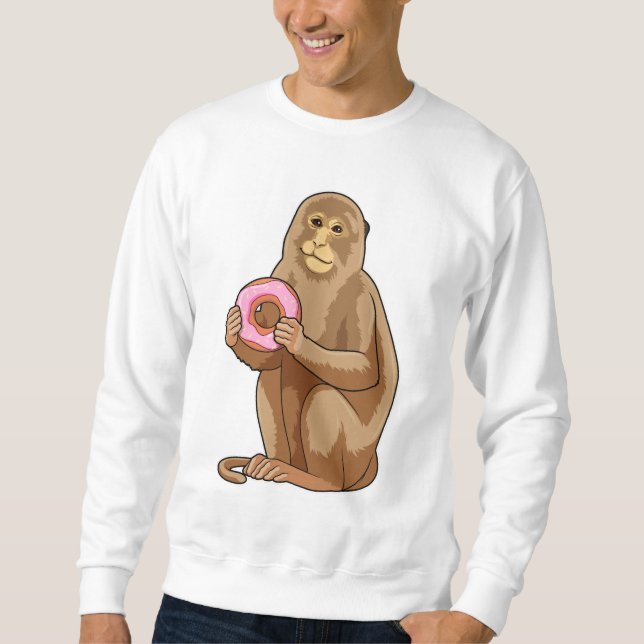 Sudadera Monkey with Donut (Anverso)