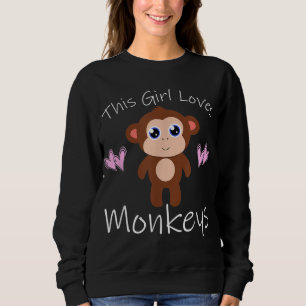 Sudadera Mono A ESTE CHICA LE ENCANTA EL DINERO ACOGEDOR DE
