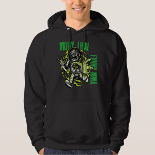 Sudadera Mono Astronauta Muay Thai, Espacio, Mma, Lucha,
