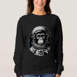 Sudadera Mono astronauta vintage en el espacio para astrona