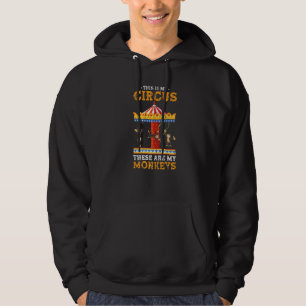 Sudadera Mono Circo Zoológico Animal Chimpancé Mono