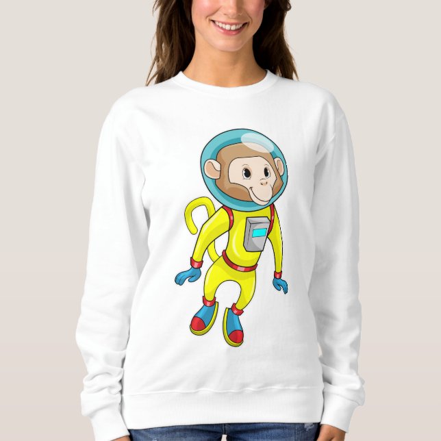 Sudadera Mono como astronauta (Anverso)