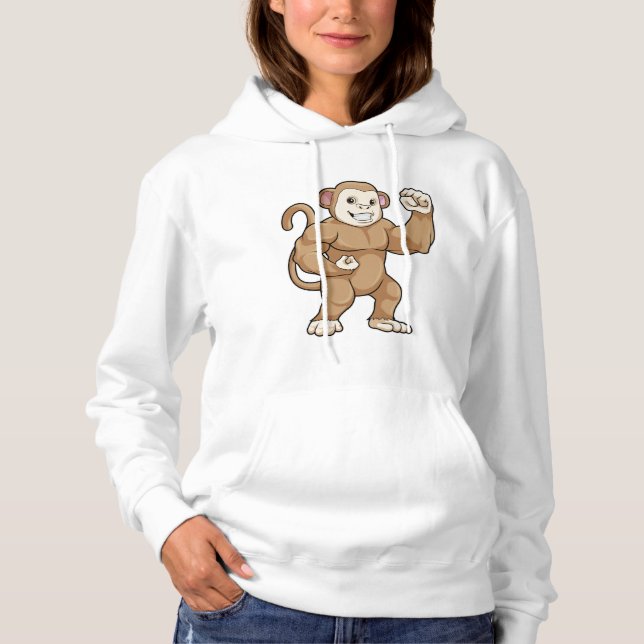 Sudadera Mono como constructor de cadáveres en Bodybuilding (Anverso)