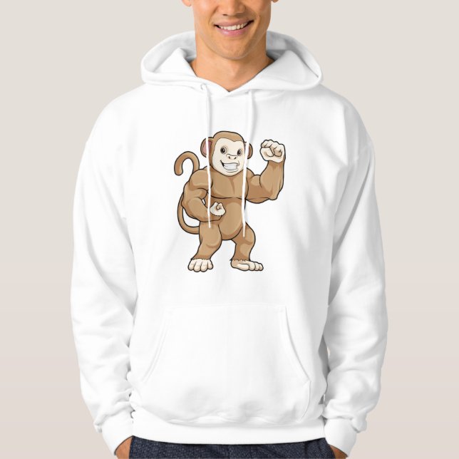 Sudadera Mono como constructor de cadáveres en Bodybuilding (Anverso)