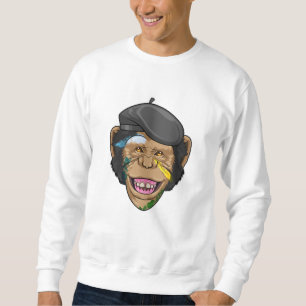 Sudadera Mono como pintor