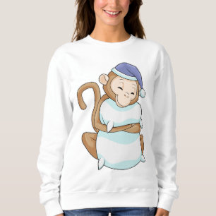 Sudadera Mono con almohada y cabeza de espiga
