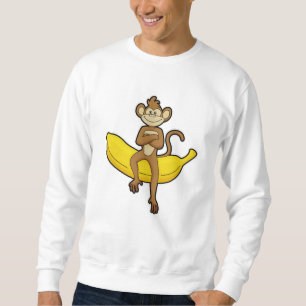 Sudadera Mono con banana