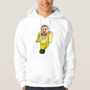 Sudadera Mono con cáscara de plátano