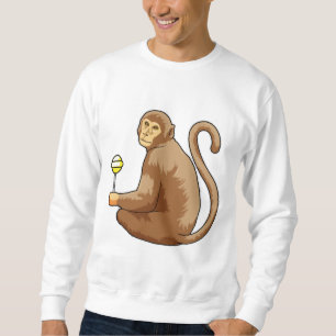 Sudadera Mono con Lollipop