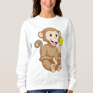 Sudadera Mono con Popsicle