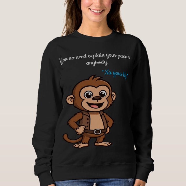 Sudadera Mono Confidente – Camiseta de Estilo de Vida Minim (Anverso)