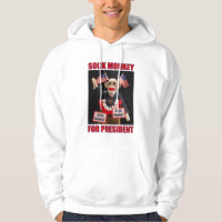 Mono del calcetín para presidente Hoodie
