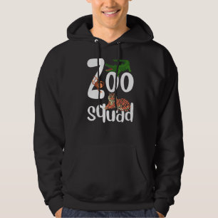 Sudadera Mono del tigre de vida silvestre del equipo Zoo Sq