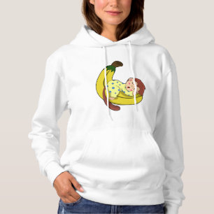 Sudadera Mono durmiendo en pijama