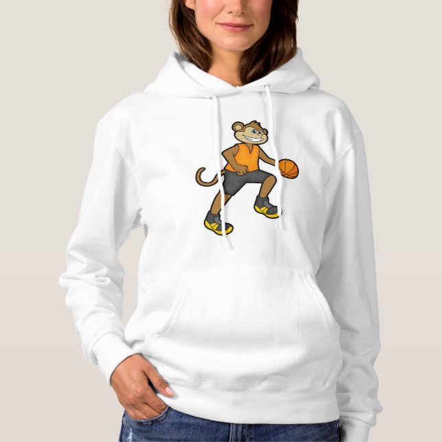 Sudadera Mono en el baloncesto (Anverso)