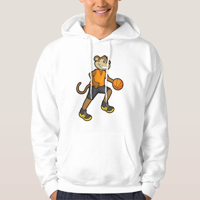 Sudadera Mono en el baloncesto (Anverso)