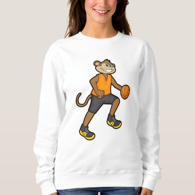 Sudadera Mono en el baloncesto (Anverso)