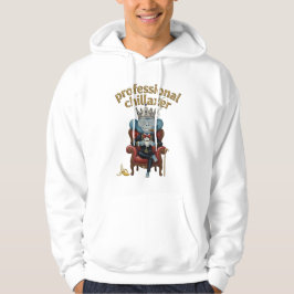 Sudadera Mono rey relajante profesional Aplicación divertid