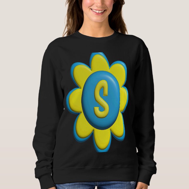 Sudadera Monogram S  Colorful Flower (Anverso)