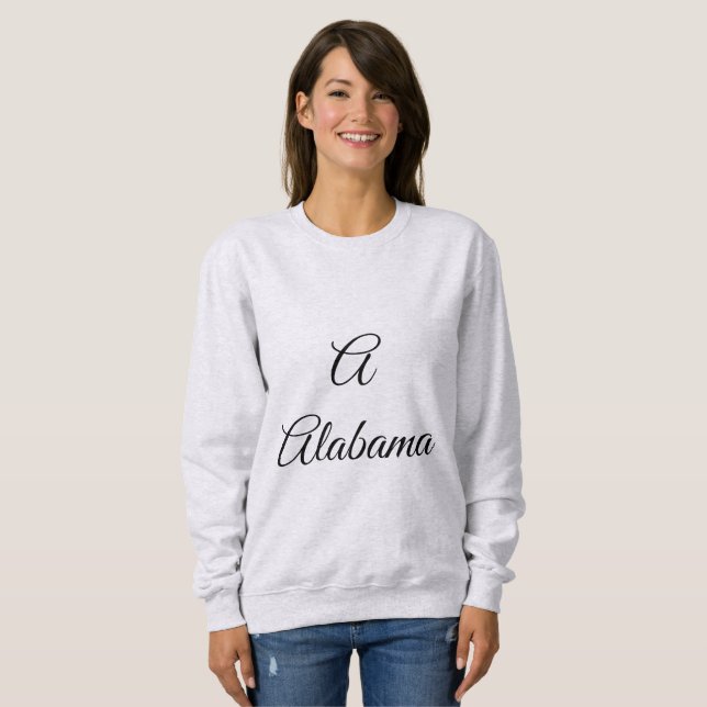 Sudadera Monograma de Alabama (Anverso completo)