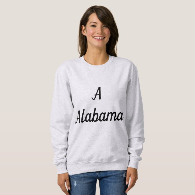 Sudadera Monograma de Alabama (Anverso completo)