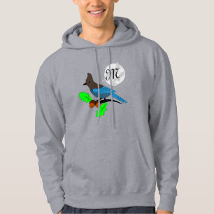 Sudadera Monograma de Steller Blue Jay