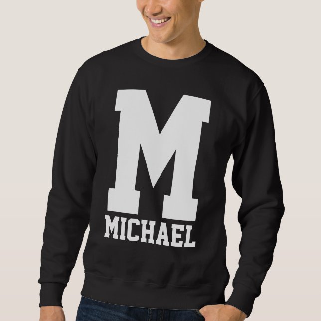Sudadera Monograma de varsity Letterman (Anverso)