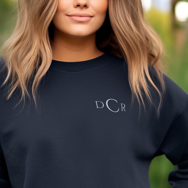 Sudadera Monograma Personalizado (Personalized Monogrammed Sweatshirt)