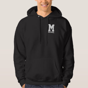 Sudadera Monograma personalizado del ganador de una letra