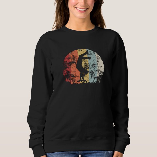 Sudadera Monopatín Retro (Anverso)