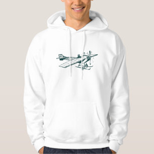 Sudadera Monoplano vintage - Verde oscuro