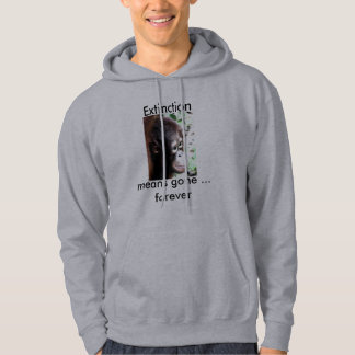 Sudadera Monos de la protección de la fauna grandes