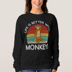 Sudadera Monos Monkey Animal