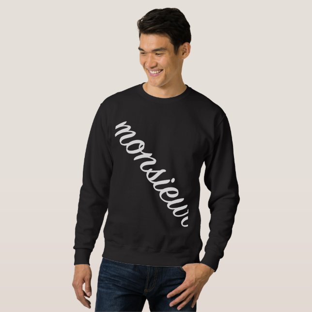 Sudadera Monsieur Pullover (Anverso completo)