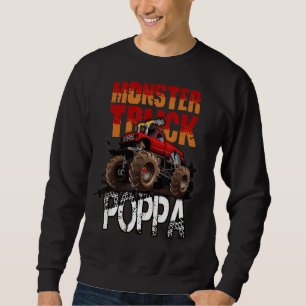 Sudadera Monster Camión Poppa Retro Monstruo Vintage Padre'