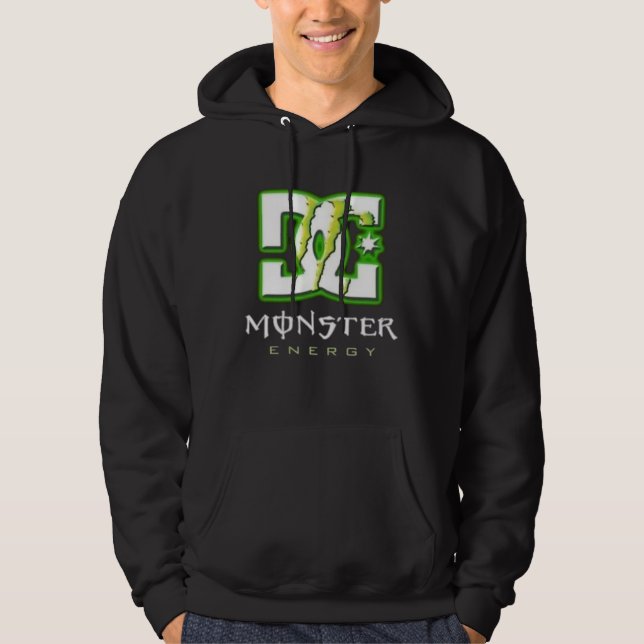 Sudadera monster energy, energy drink, extreme sports, adre (Anverso)