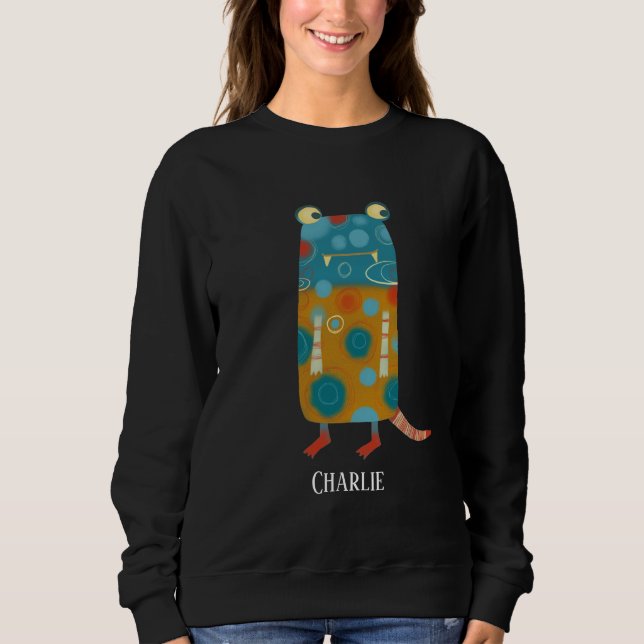 Sudadera Monster Esme Custom Name Sweatshirt (Anverso)